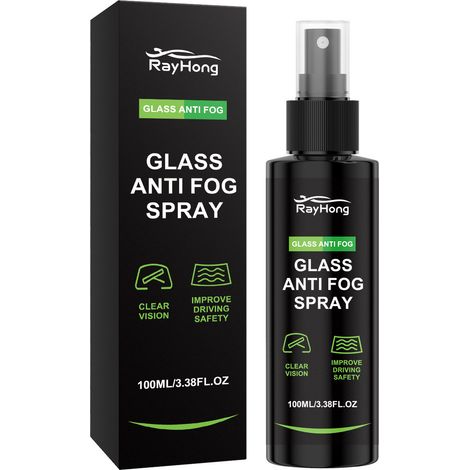 Autofenster-Entfeuchtungsspray, Antibeschlagspray, Schutz für klare Sicht auf den Rückspiegel – 100 ml -- DE (1/5)