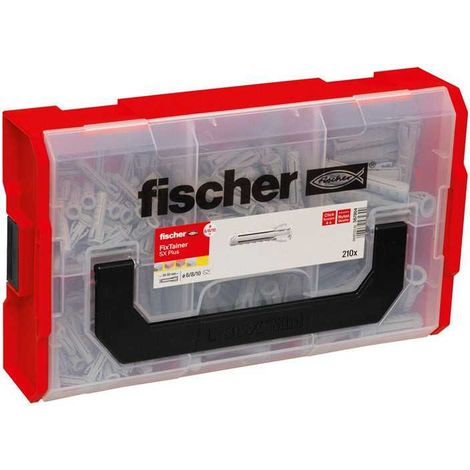 Coffret FixTainer chevilles SX Plus 6,8 / 10 FISCHER 567904 sans vis (1/3)