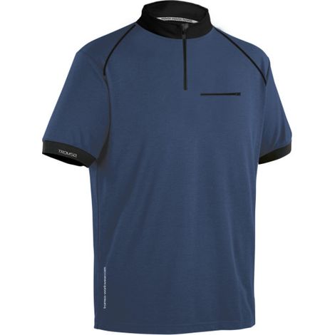 Polo técnico de trabajo SAFETOP Sadias S Azul