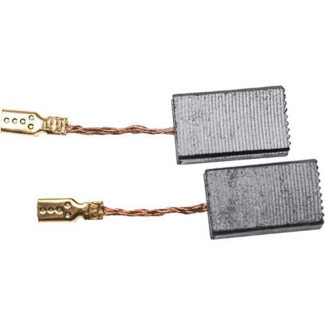 2x Balais de charbon pour moteur 5 x 10 x 16mm compatible avec Hilti AG 125-S, AG 230-S, D 125-S, DAG 115-S outil électrique (1/4)