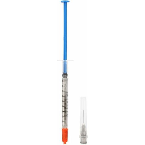 Colle conductrice argentée 1 ml, haute viscosité et anti-oxydation, pour la réparation de composants électroniques et de cartes de circuits imprimés, colle adhésive de réparation industrielle. (1/5)