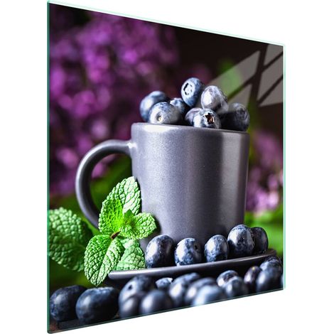 Piastra protettiva in vetro per piano cottura 50x52 Frutta (1/5)
