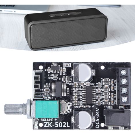 DIY Mini-Stereo-Bluetooth-5.0-Digitalverstärkerplatine ZK-502L (50W x 2) (1/5)