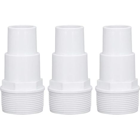G1-1/2 External Thread Combo Hose Adapter, Replacement Filter Pump Hose Adapter, Pool Supplies for Above Ground Pool Replacement (1/4)