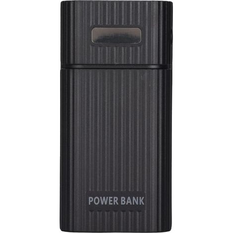 DIY Power Bank, 2 Sections 3 Port Input DIY Power Bank Kit, Type C/Micro Entrée Trois Ports, Compatible avec Les Batteries /18700/, pour de Tablette (1/5)
