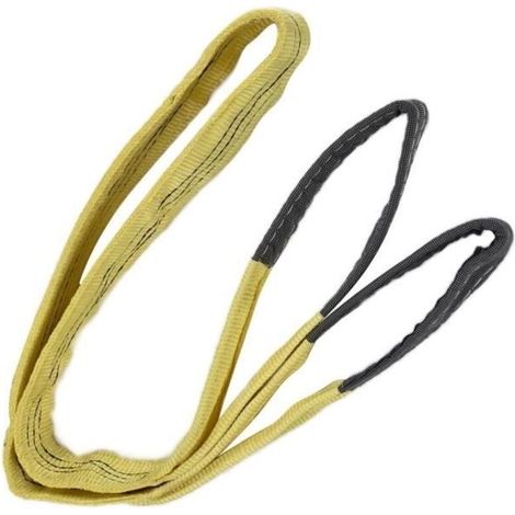 Eslinga de elevación de 2 m - Alta resistencia - Capacidad de 3 T - Material PES (1/4)