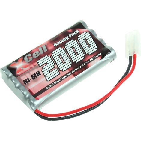 Batterie XCELL Ni-MH 127927 RC-Pack, 9,6 V, 2000mAh, L4x2