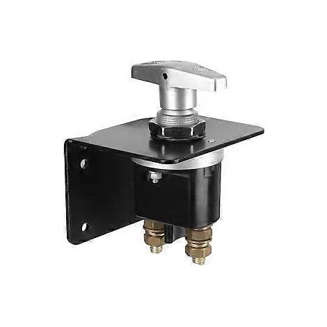Coupe-batterie 12 V robuste avec trou de serrure pour camping-car/camping-car.