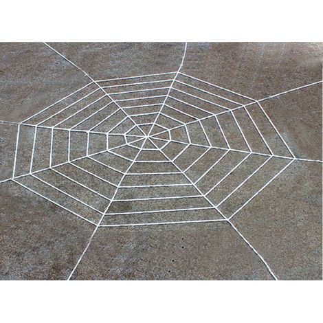 VITATA - Toile d'araignée Halloween - Décoration effrayante pour intérieur et extérieur-Blanc-500cm Blanc DECORATION DE FETE MURALE (1/4)