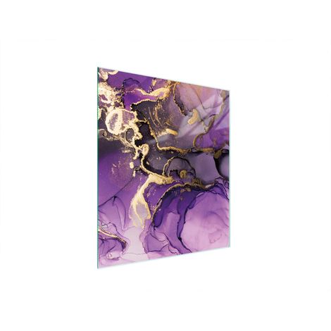 Glasschneidebrett 45x52 Lila (1/5)