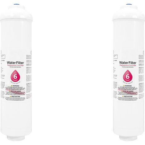 Lot de 2 - Filtre à eau externe pour réfrigérateur américain - Cartouche filtrante (1/5)