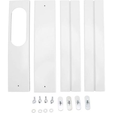 Kit di guarnizioni per finestre per condizionatori d'aria – Set di 4 guarnizioni per condizionatori portatili – Foglio in PVC rinforzato (1/5)