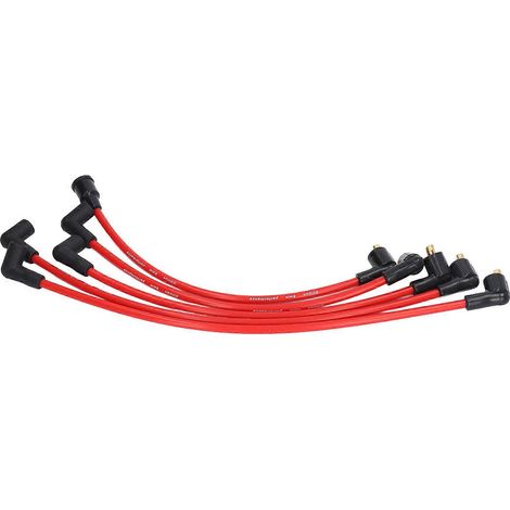 5 câbles d'allumage haute tension en silicone rouge de 8 mm pour modèles MGB 1800 cm3 (1/5)