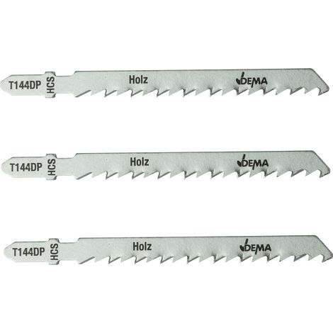 Holz Stichsägeblätter T-Schaft Säge Schneidblätter T144DP 3er Set (1/4)