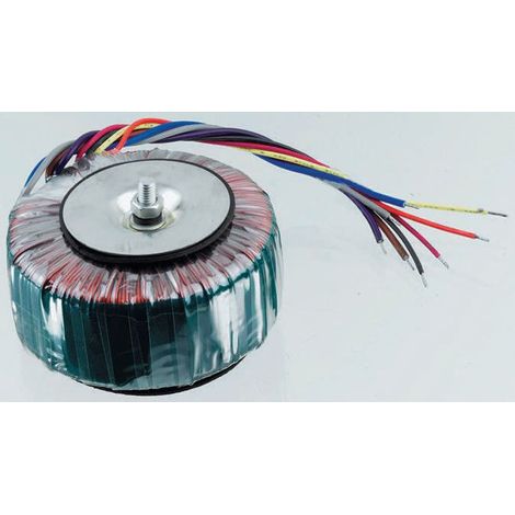 Transformateur torique RS PRO 2 sorties, 115 V ac, 230 V ac 2 x 25V c.a., 30VA ( Prix pour 1 )