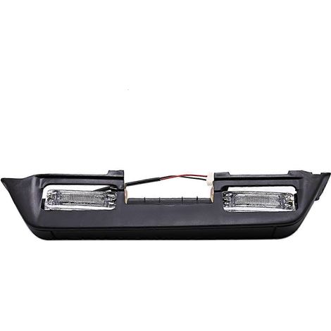 Éclairage de plaque d'immatriculation noir pour hayon arrière Mitsubishi Pajero Montero Shogun MK II 2 1990-2000 V31 V32 V33 V43 V45 (1/5)