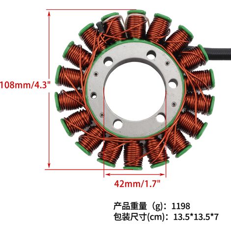 Statorspule Sportsman 500 4x4 ATP 500 2004-2014 3089249 3089546 (1/4)