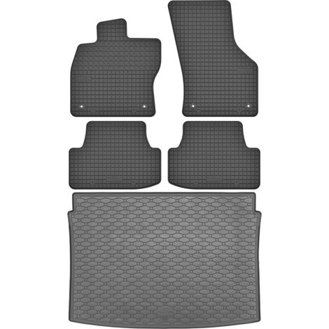 Ensemble de tapis de sol en caoutchouc pour Seat Arona Crossover (à partir de 2017) + tapis de coffre (1/5)