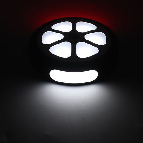 Radförmiges LED-Sicherheitslicht für Fahrräder und Roller – 3 Leuchtmodi, batteriebetrieben (AA), Licht für Outdoor-Aktivitäten (1/5)