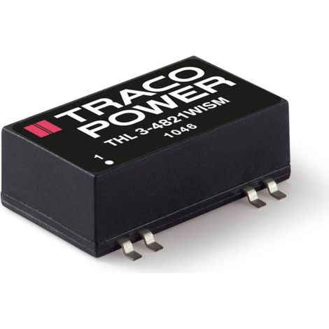 TracoPower  THL 3-4815WISM Convertitore DC/DC SMD 48 V/DC 24 V/DC 125 mA 3 W Num. uscite: 1 x (1/2)