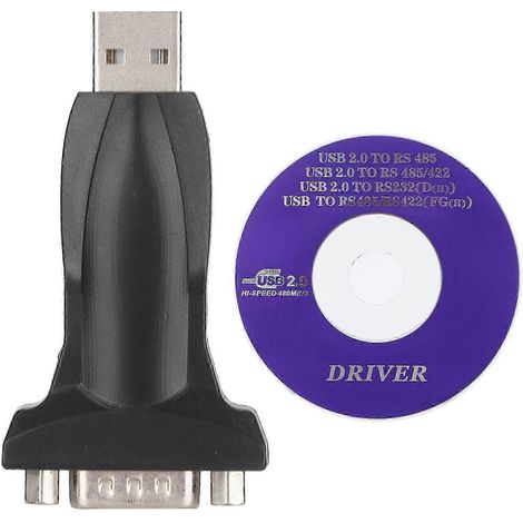 Convertisseur série USB vers RS232 mâle 9 broches avec chipset FTDI PL2303 intégré, adaptateur DB9 haut de gamme WHBYV (1/4)