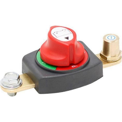 Isolateur de batterie marche/arrêt, coupe-circuit principal pour voiture/camping-car/bateau (1/5)