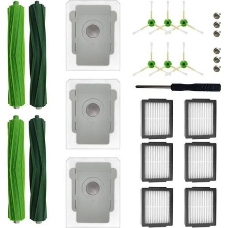 Per iRobot Roomba i7+, j7+, j7+, i3+, i3+, i4, i4+, i6, i6+, i8, i8+, i5, i6, i7 Spazzole in gomma, filtri, accessori per aspirapolvere