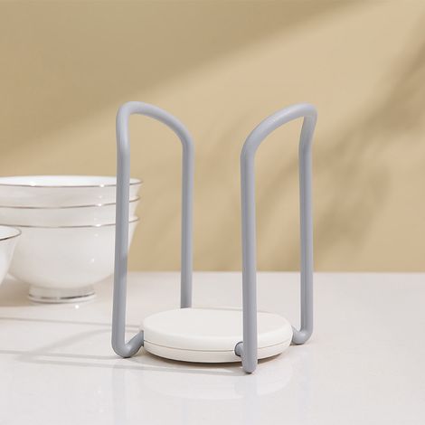 Étagère rétractable pour bols, égouttoir multifonctionnel pour vaisselle et assiettes, porte-assiettes, accessoires de cuisine pratiques-AquaForge (1/4)