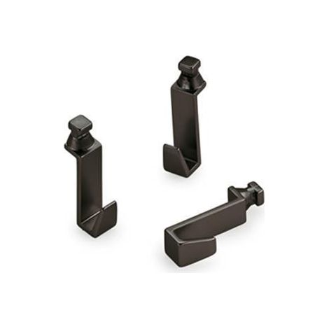 Naber Alto Haken-Set, Relingsystem, schwarz matt
