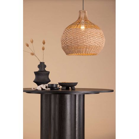 Bastia éclairage lampe pendentif 50x50x50cm naturel.