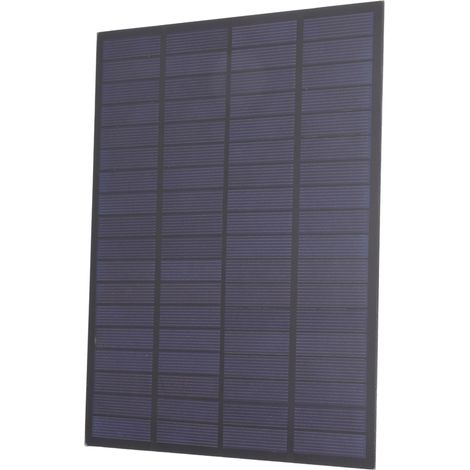 Panneau solaire portable 18V 5W pour éclairage extérieur DIY, chargeur solaire époxy résistant pour jardin et pelouse. (1/5)