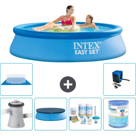 Intex Piscina Easy Set Rotonda - 244x61 cm - 8-pezzi  S40771 (1/5)