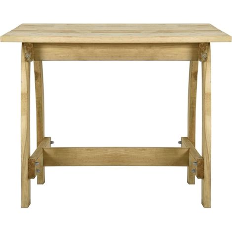 Maison Exclusive - Gartentisch 110x74x75 cm Imprägniertes Kiefern (1/5)