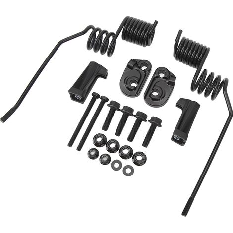 KIT DE GRATTOIRS A GLACE A MONTAGE SUR RAIL A RESSORT POUR MOTONEIGES (1/5)