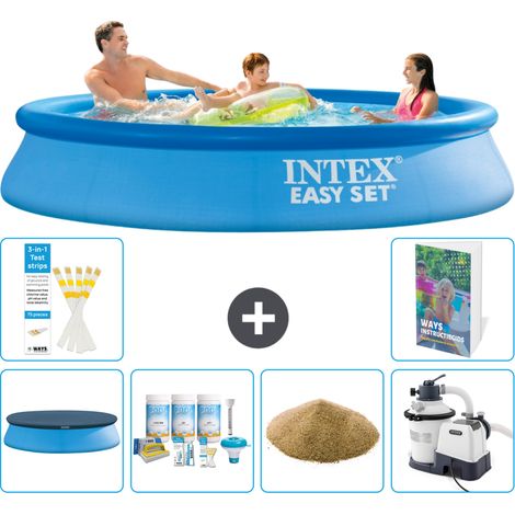 Intex Piscina Easy Set Rotonda - 305x61 cm - 7-pezzi  S47