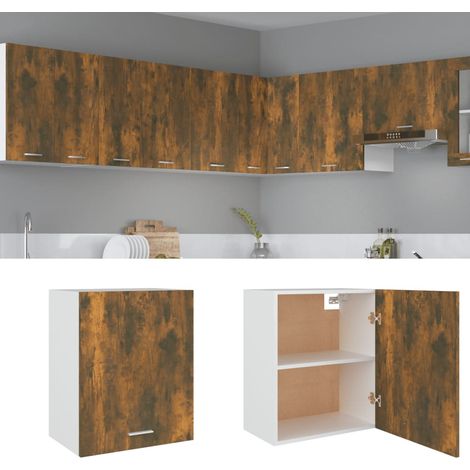 Hängeschrank Lyon Räuchereiche 50x31x60 cm Holzwerkstoff