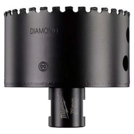 Milwaukee Diamantbohrer Max M14 76 mm