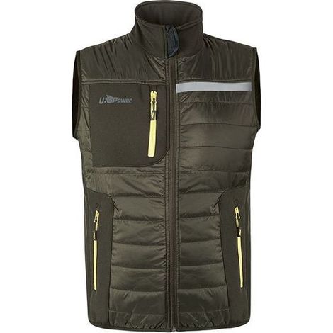 Gilet Upower Wall Taglia m Dark Green (1/5)