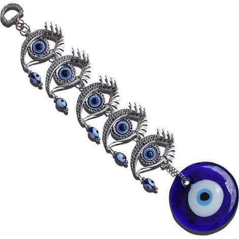 Türkisblaue Amulette gegen den bösen Blick, Wandanhänger, Heimdekoration, Schutz, Segen, Glück, Geschenk
