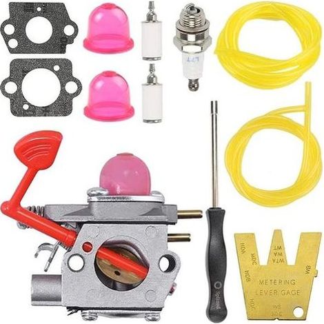 Carburateur WT-875 pour Poulan Pro BVM200C BVM200VS P200C GBV325 P325 Ventilateurs, pour Craftsman 25Cc 210 Mph 200 Mphventilateur à gaz, pour McCulloch GBV325 MC200VS M325 M320 (1/5)