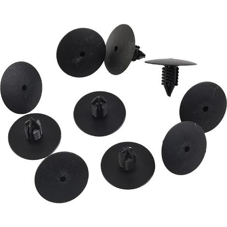 Clips noirs pour doublure d'arche de roue Clio Scenic (1/5)