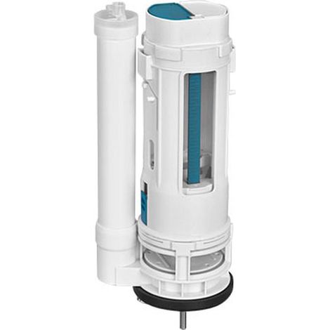 Vanne de chasse d'eau double de 25 cm, kit de rechange pour réservoir de 26 à 29 cm de hauteur, pour salle de bain (1/5)