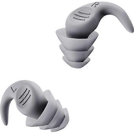 Weiche, ergonomische Ohrhörer, effektive Geräuschisolierung, angepasst an den Gehörgang.