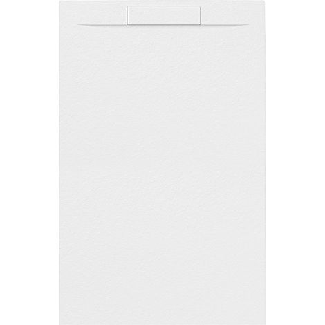 Allibert- Receveur de douche LUNA 140X90cm blanc mat (1/5)