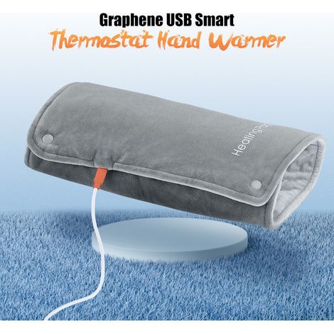 Coussin Chauffant USB, Couverture chauffante électrique, Coussin Chauffant électrique Doux, Multifonctionnel, Confortable, à Chauffage Rapide, Cadeaux de noël pour Femmes et Mamans (1/5)
