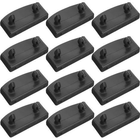 Supports d'embouts de Lattes en Plastique 20 pièces pour Cadres de lit en Bois ou Cuir Accessoires de Fixation durables pour sommier (1/5)