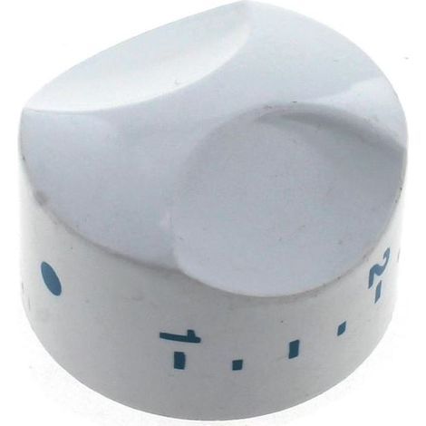 Thermostat Knob White/blue for Indesit/Hotpoint/Creda Fridges and Freezers (1/2)