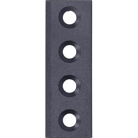 Plaque de connexion rail porte grange Garosa 8 x 2 7 cm (1/5)
