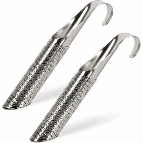 Tee-Ei aus Edelstahl – Schlauch-/Gewürzfilter – 2-teiliges Set