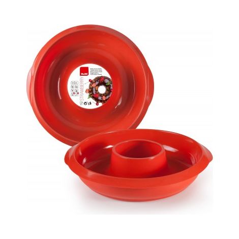 MOLDE SAVARIN STRAWBERRY 24 CM - IBILI